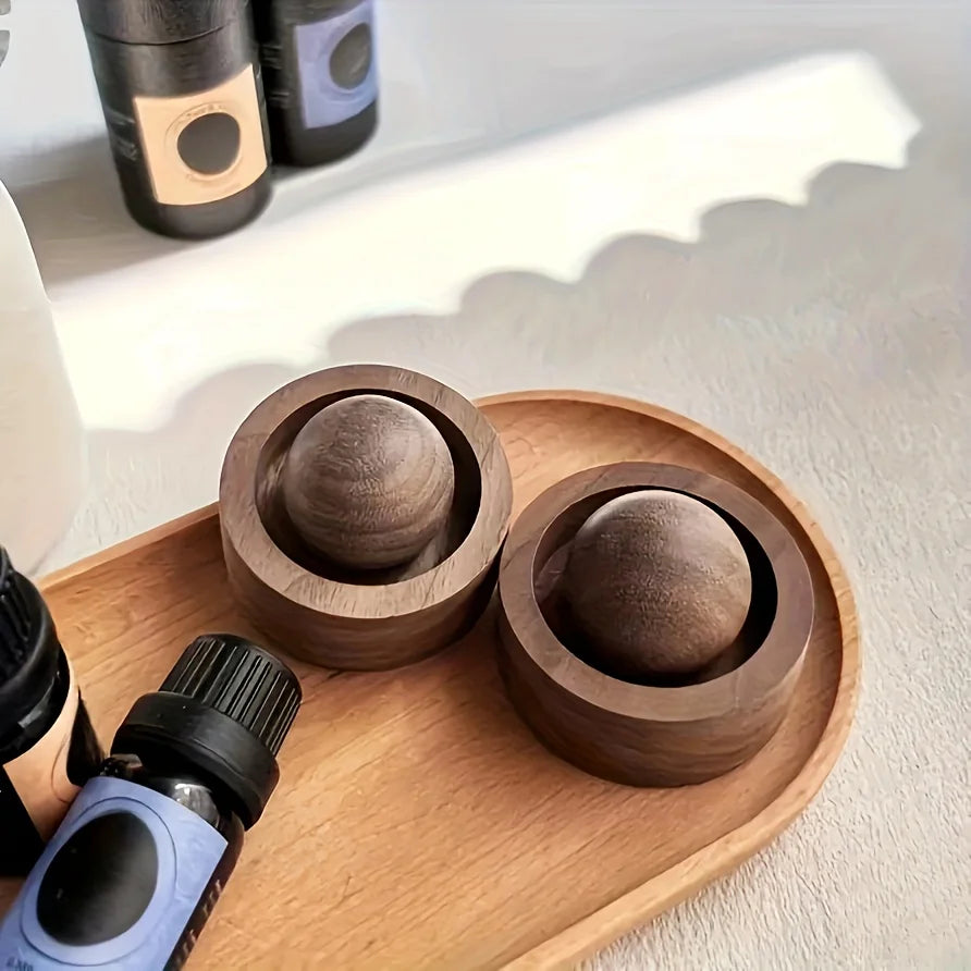 Mini Wooden Essential Oil Diffuser | Breath & Flex Wellness