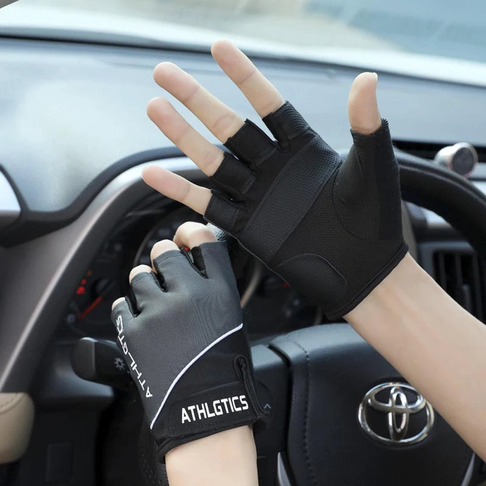 1 Pair Breathable Yoga Gloves