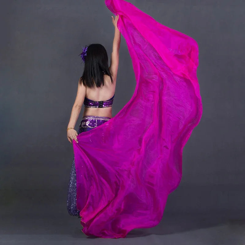 100% Silk Veil Belly Dance:  (2.73 yards)