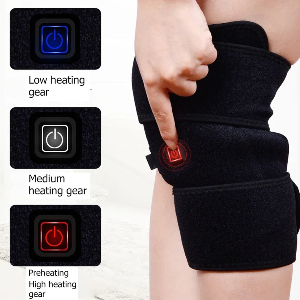 Breath & Flex™ Advanced Thermal Hot Compress Knee Recovery Brace
