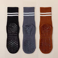The Exhale™ Studio Varsity Crew Grip Socks (3-Pack Bundle)