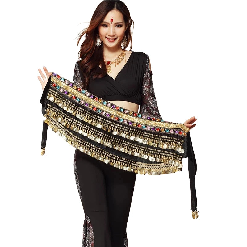 Artisan Velvet Belly Dance Hip Scarf