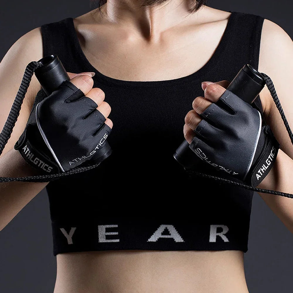 1 Pair Breathable Yoga Gloves